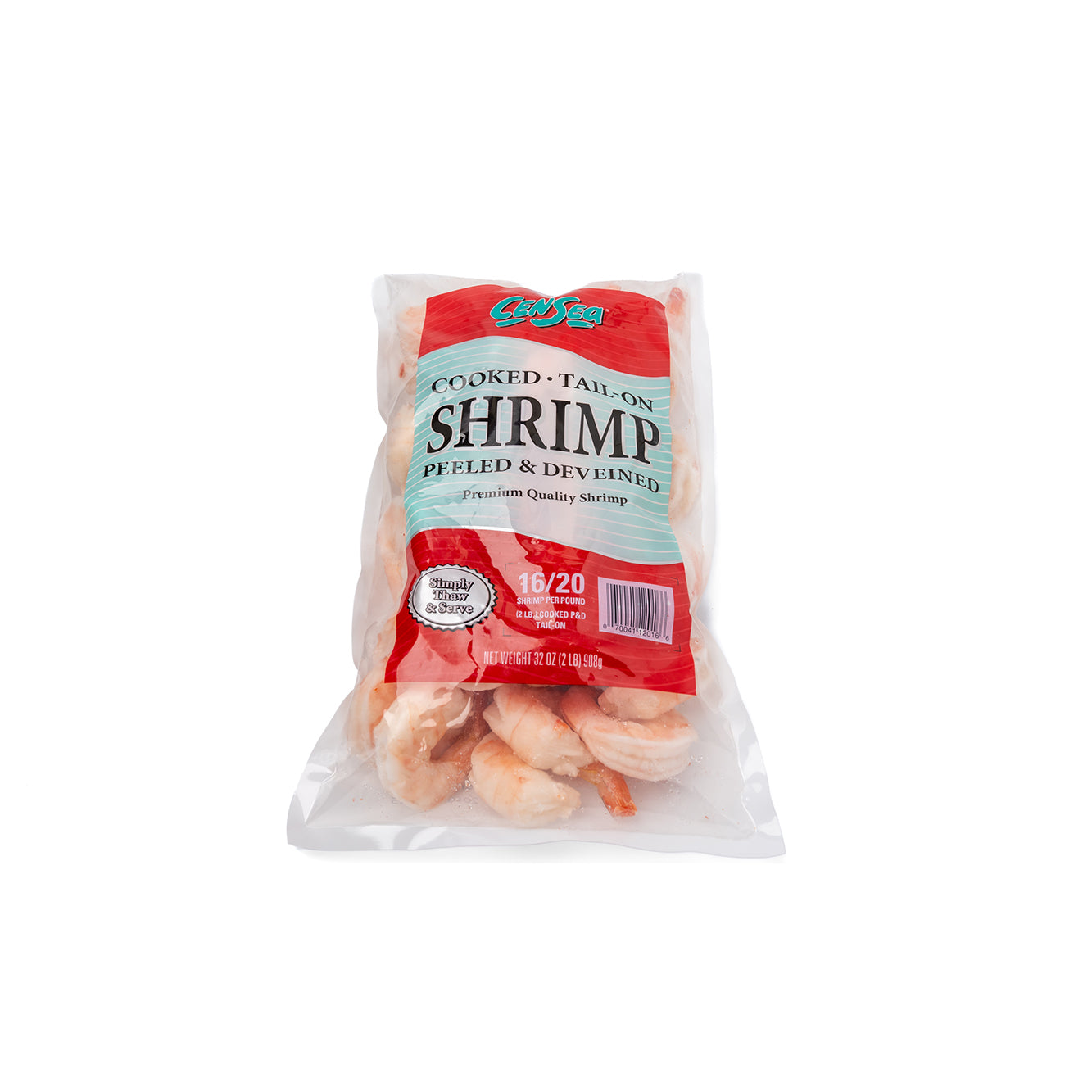 Shrimp 2 LB Bag Censea Brand (16-20 Count Shrimp Easy Peel)