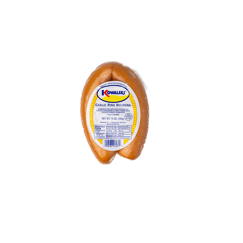 Kowalski Garlic Ring Bologna 14oz