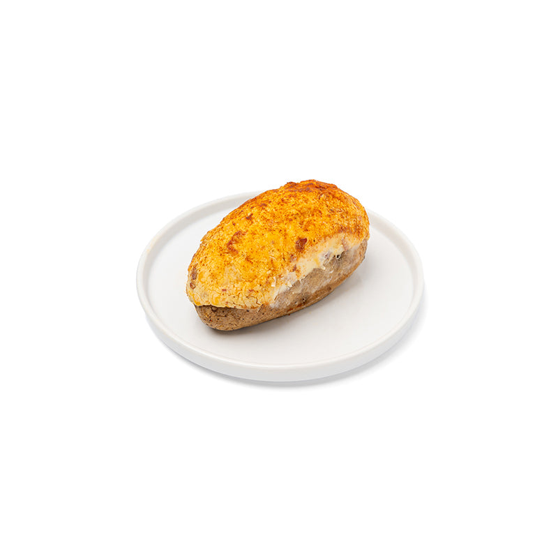 Twice Baked (Loaded) bacon,ham,onion Potato