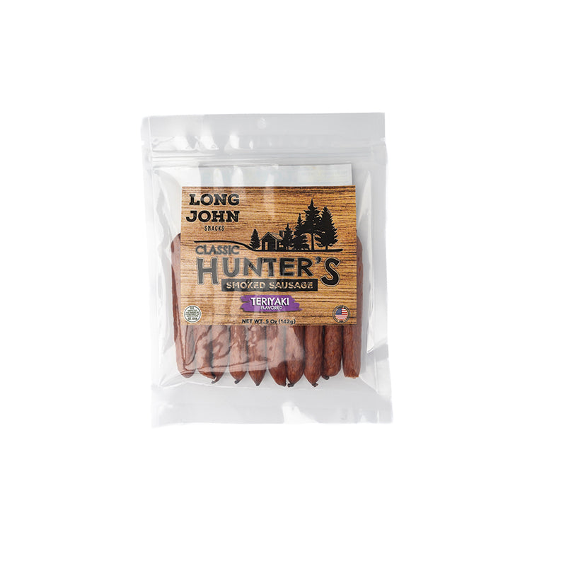 Long John Clasic Hunter Teriyaki 5 oz Pack