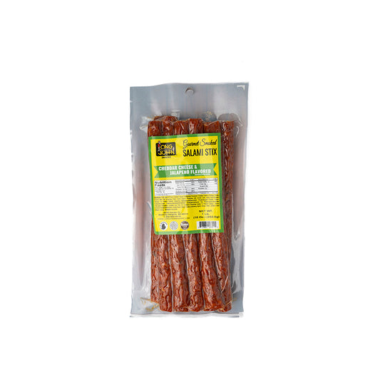 Long John Cheddar & Jalpeno Stix 16 oz Pack