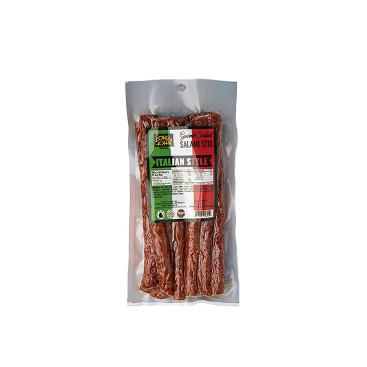 Long John Italian Style Salami Stix 16 oz Pack