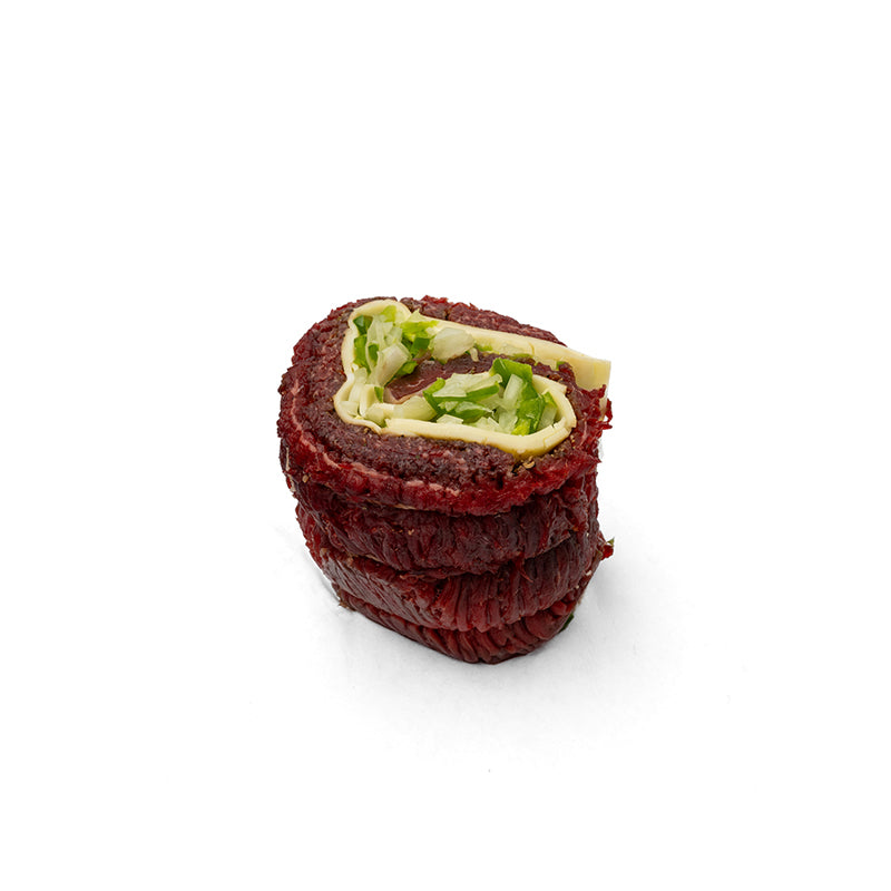 Stuffed London Broil Roast Philly Steak Peppers
