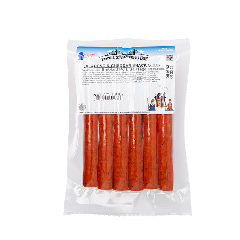 Troll Snack StickJalapeno & Cheddar 8 oz Pack